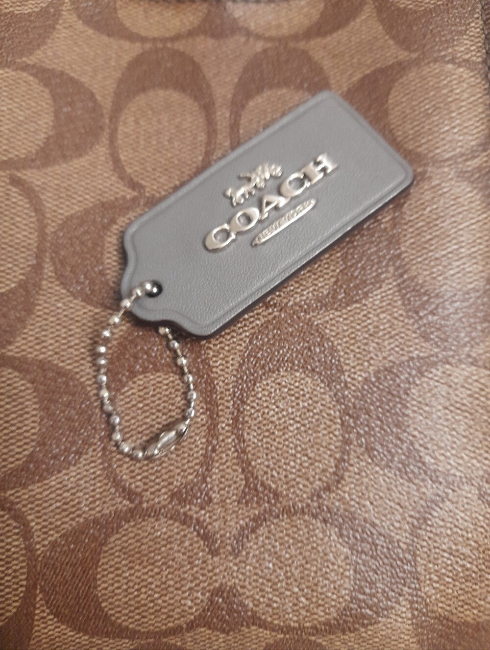 COACH Legacy Hang Tag Bag Charm Y2K - Picture 2 of 11